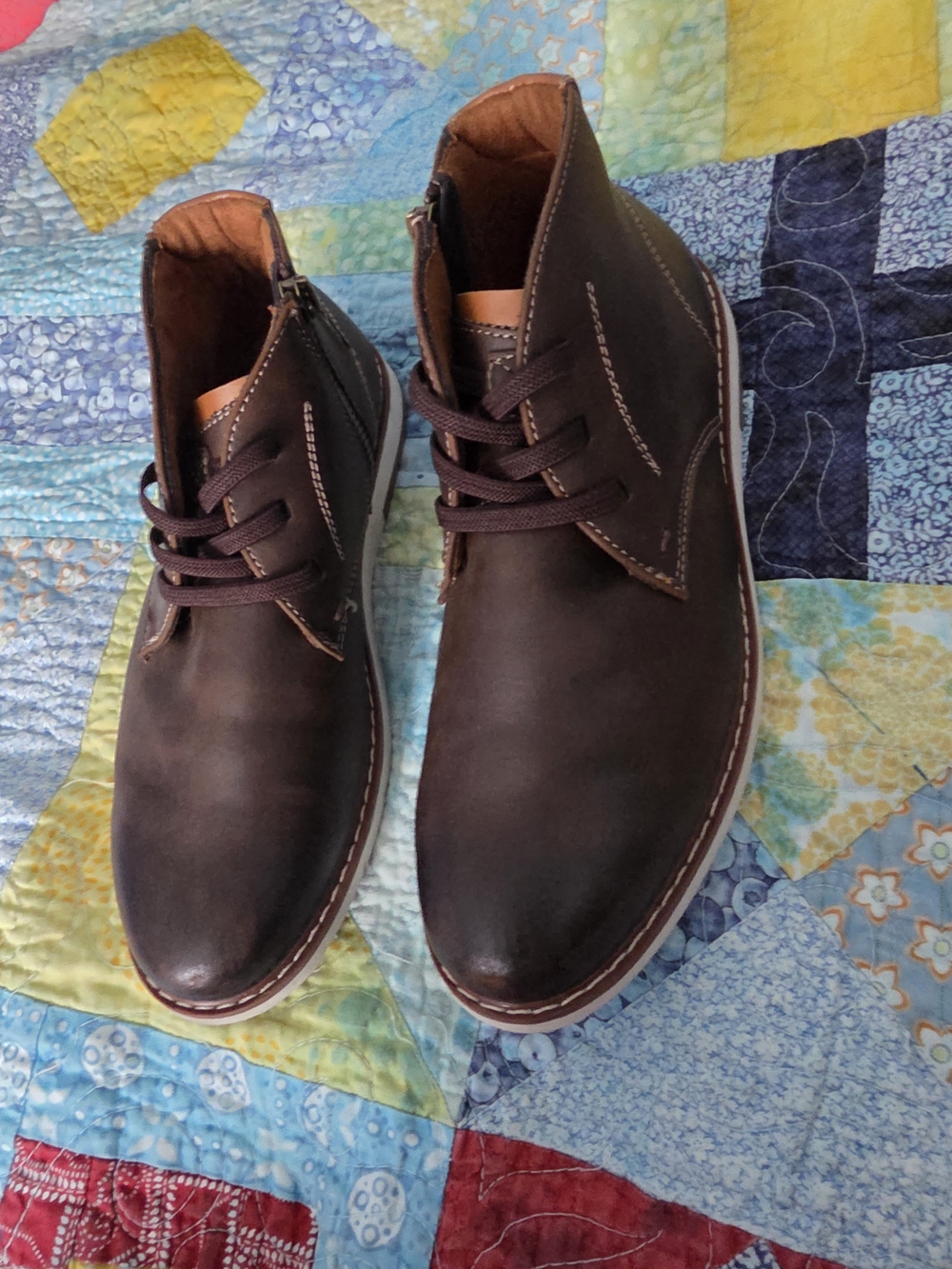 Florsheim Brown Leather Chukka Boots